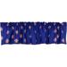 College Covers NCAA Illinois 84" Curtain Valance Sateen/100% Cotton | 15 H x 84 W x 2 D in | Wayfair ILLCVL