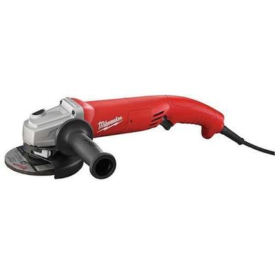 MILWAUKEE TOOL 6121-31A 11 Amp 5" Small Angle Grinder Trigger Grip, AC/DC,