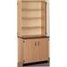 Stevens ID Systems Science 6 Compartment Shelving Unit Wood in Brown | 84 H x 36 W x 23 D in | Wayfair 84200 J84 25-024-04