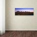 Trademark Fine Art 'Kata Tjuta Sunrise' Photographic Print on Canvas Photographic Print on Canvas Metal | 10 H x 32 W x 2 D in | Wayfair
