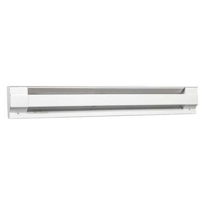 CADET 8F2000W 96" Electric Baseboard Heater, White, 1500/2000W, 208/240V