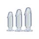 Doc Johnson Crystal Jellies Anal Starter Kit Clear, Farblos, 1 stück