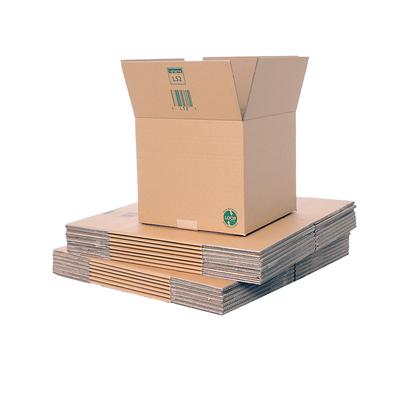20 x Double Wall Cardboard Boxes 355 x 355 x 305mm (14x14x12ins)