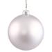 Vickerman 256732 - 3" Silver Splendor Matte Ball Christmas Tree Ornament (32 pack) (N596807M)