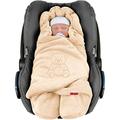 ByBoom Baby Swaddling Wrap, Car Seat and Pram Blanket for Winter, Universal for infant and child car seats (e.g. Maxi-Cosi, Britax), for a pushchair/stroller, buggy or baby bed; THE ORIGINAL WITH THE BEAR