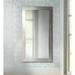 Elmore Silver Petite 29" x 64" Full-Length Floor Mirror