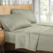 Clara Clark 1500 Thread Count Striped Sheet Set in Green | Full | Wayfair wayfar_1500_f-sage