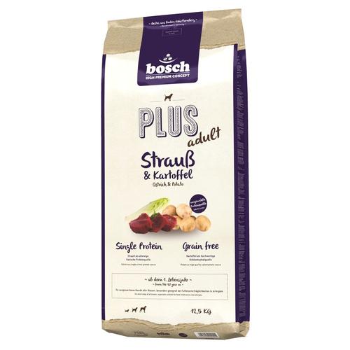 2x12,5kg Strauß & Kartoffel bosch HPC Plus Hundefutter trocken Sparpaket