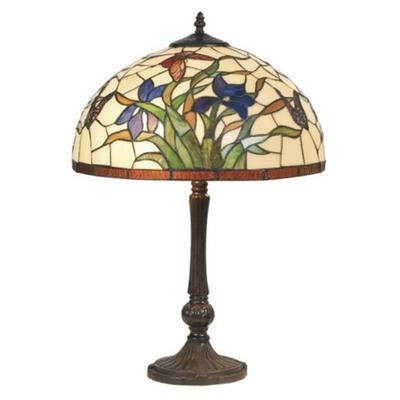 Artistar Tischleuchte Elanda im Tiffany-Stil, 62 cm