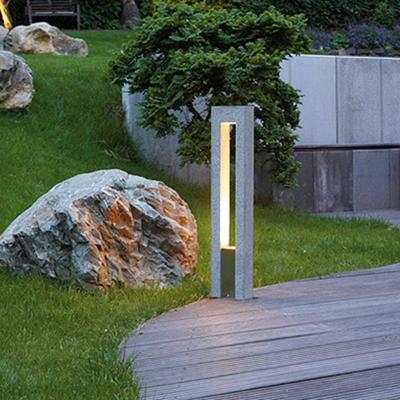 SLV Wegeleuchte ARROCK, alu / grau / zink, Stein, Modern, Außenleuchte Image