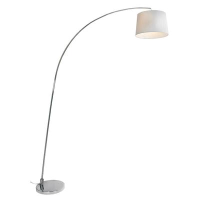 Aluminor Bogenlampe ARC, weiß / opal, für Wohn- / Esszimmer, Stehlampe Image