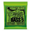 Ernie Ball Regular Slinky 5-Saiten Nickel Wound E-Gitarrensaiten, Stärke 45-130