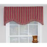 RLF Home Airshow Antique Cornice 50" Curtain Valance Polyester/Linen/Cotton Blend in White | 17 H x 50 W x 1 D in | Wayfair 10753-AN