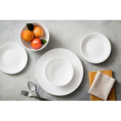 Corelle Livingware Winter Frost 18 Piece Dinnerware Set, Service for 6 Glass in White | Wayfair 1120352