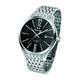 TW Steel Men's Quartz Watch with Black Dial Analogue Display and Silver Stainless Steel Bracelet TW1306
