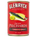 Glenryck Pacific Pilchards in Tomato Sauce - 12 x 400g