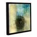 ArtWall Bird Nest by Elena Ray Framed Graphic Art on Wrapped Canvas in Black/Blue | 24 H x 24 W x 2 D in | Wayfair 0ray028a2424f