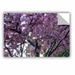 ArtWall Spring Flowers by Dan Wilson Removable Wall Decal Canvas/Fabric in Indigo | 12 H x 18 W in | Wayfair 0wil023a1218p