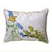 Betsy Drake Interiors Turtles & Butterfly Outdoor Lumbar Pillow Polyester/Polyfill blend | 16 H x 20 W x 6 D in | Wayfair HJ178