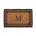 Windsor Monogrammed Coco Door Mat - 36" x 72", P - Frontgate