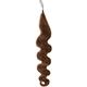 American Dream Hair Addition - 100 Prozent Echthaar - leicht gewelltes Haarteil - Farbe 4 kastanienbraun - 18 inch / 46 cm Länge, 1er Pack (1 x 174 g)