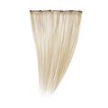 Love Hair Extensions Clip-In Haarverlängerung 100% Echthaar, 45 cm, 613 Cream Blonde