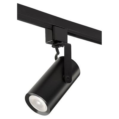 LED Black Mini Cylinder Track Light Head for Lightolier Systems