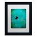 Trademark Fine Art Bird's Attention by Nicole Dietz Framed Graphic Art Canvas | 14 H x 11 W x 0.5 D in | Wayfair ND060-B1114MF