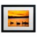 Trademark Fine Art 'Jamaica Bay Sunset - NYC II' by David Ayash Framed Photographic Print Canvas | 16 H x 20 W x 0.5 D in | Wayfair MA0545-B1620MF