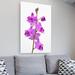 Trademark Fine Art 'Purple Orchids' by Kurt Shaffer Photographic Print Wrapped on Canvas Canvas | 19 H x 12 W x 2 D in | Wayfair KS113-C1219GG