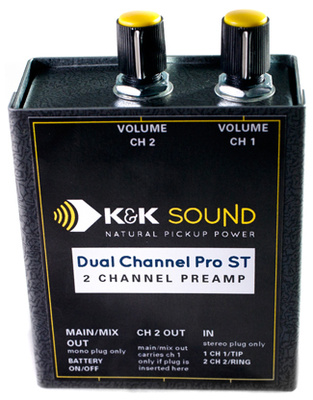 K&K Dual Channel Pro Preamp ST