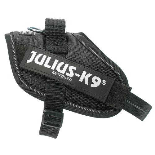 Julius-K9 IDC®-Powergeschirr für Hunde in schwarz, Größe Mini-Mini