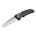 Hogue EX-03 3.5in Folder Drop Point Blade Tumble Finish Polymer Frame - Matte Black 34370