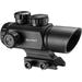 Barska AR-X 1x35mm Multi Reticle Red/Green Dot Scope Black Matte AC12176