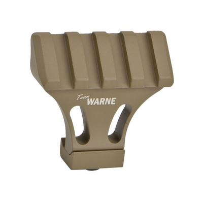 Warne Picatinny Side Mount Adapter - 45 degree - TEAM WARNE DARK EARTH Finish A645DE A645DE