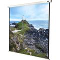 70" Zoll Rollo-Leinwand celexon Economy 1:1 | 120x120cm | 4K Full HD 3D | ausziehbare Leinwand für Heim-Kinos & Büro-Präsentationen mit Beamer-Projektoren | Decken- & Wand-Montage oder zum Aufhängen