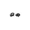 Weaver Lever-Lok Rifle Scope Rings 1 in Tube Medium Matte Black 49325