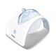 Beurer IH40 Ultrasonic Nebuliser, Vibrating Membrane Nebulisation, Inhalation Device, Ideal for Colds, Asthma and Respiratory Disease, Adult and Children's Masks Included, Respiratory