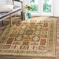 SAFAVIEH Lyndhurst Josephine Traditional Bordered Area Rug Multi/Green 9 x 12