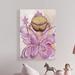 Oopsy Daisy Little Fairy Princess Blonde Canvas Art Canvas, Solid Wood in Pink | 14 H x 10 W x 1.5 D in | Wayfair NB21005