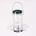 Birds Choice Hanging Classic Bird Feeder w/ Baffle Weather Guard Plastic in Green | 12 H x 6 W x 6 D in | Wayfair NP435