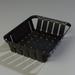 Carlisle Food Service Products Munchie Bread Basket in Black | 2.5 H x 8 W x 7.5 D in | Wayfair 4403103