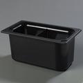 Carlisle Food Service Products Coldmaster® 3.4 qt. Rectangle Plastic Food Storage Container Plastic in Black | 11.75 H x 6 W x 6 D in | Wayfair