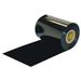 ZORO SELECT 35YP34 Label Printer Ribbon, 3-5/32" W, 1476 ft. L, Black