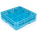 Carlisle Food Service Products OptiClean™ 9 Compartment Glass Rack w/ 1 Extender Plastic | 5.56 H x 19.75 W x 19.75 D in | Wayfair RG9-114