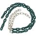 Swing Set Stuff 3.5 Ft. Coated Trapeze Swing Chain Metal in Green | 36.5 H in | Wayfair SSS-0053-G
