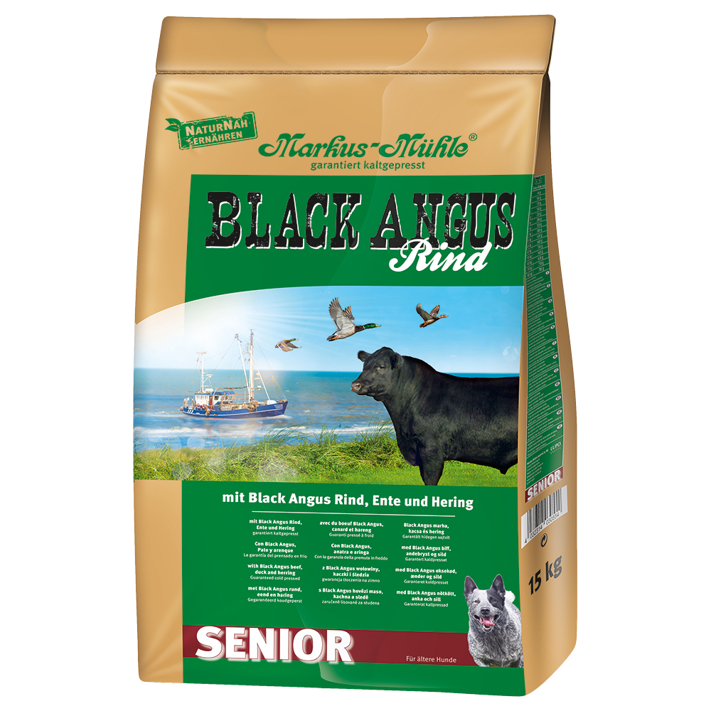 Markus-Mühle Black Angus Senior Crocchette per cane - Set %: 2 x 15 kg