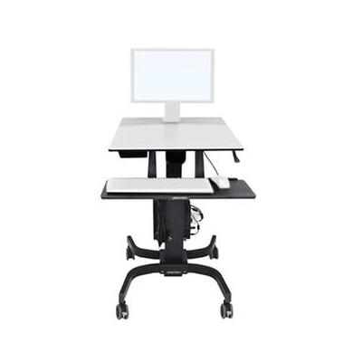 Ergotron WorkFit-C Single LD Sit-Stand Workstation (Black) 24-215-085