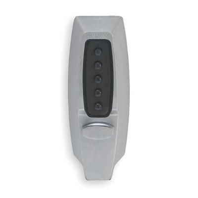 SIMPLEX 710826D41 Pushbutton Deadbolt,Satin Chrome
