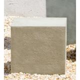 Campania International Textured Pedestal Concrete | 10.75 H x 11.5 W x 10.5 D in | Wayfair PD-171-BR